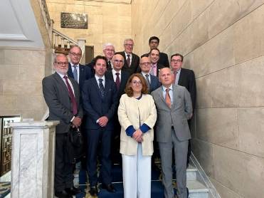 Foto de los participantes en el TC